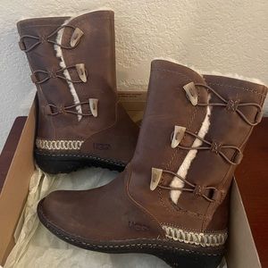 UGG Kona Leather Boots, brand new.